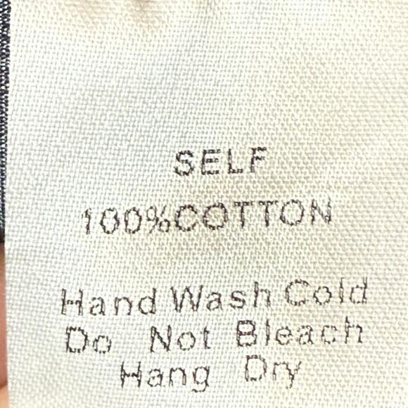 Contemporary Mod Ref Green Short Jacket Tortoise Shell Buttons Cotton Size Large - Picture 7 of 7